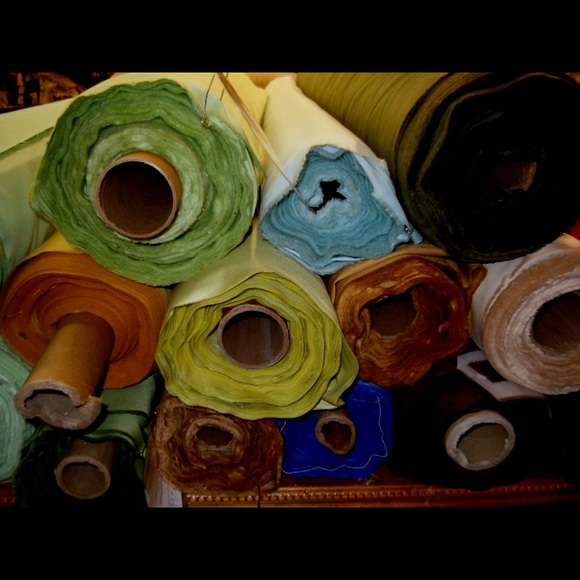 10 yards Cotton Sateen Fabric In cerulan dark blue - Picture 11 of 11